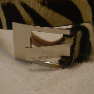 VIA SPIGA Genuine Italian Leather Belt